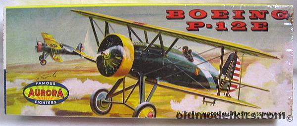 Aurora 1/48 Boeing P-12E, 121-79 plastic model kit